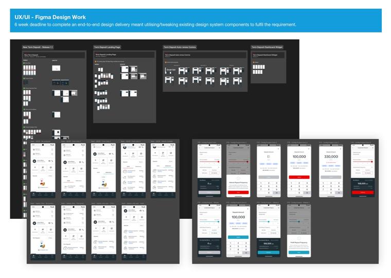 ADCB · mobile banking UI