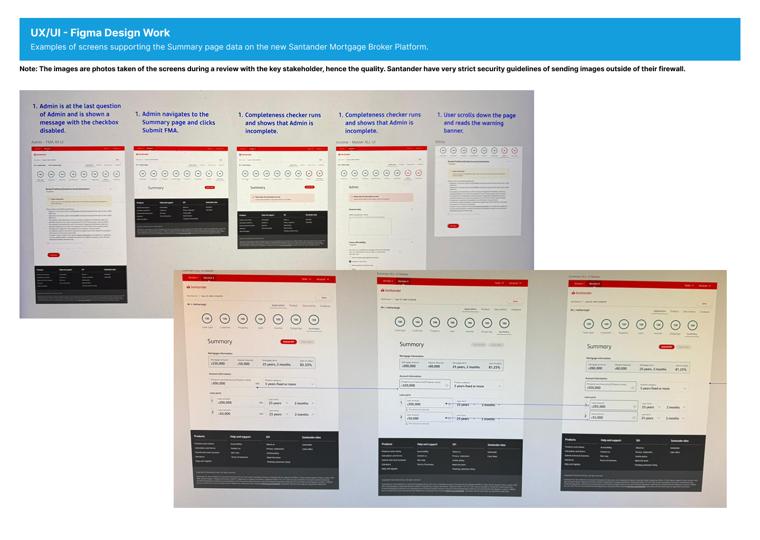 Santander Project MAX · broker mortgage application