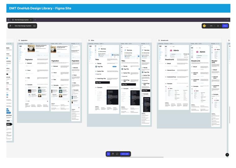 OneHub · design system